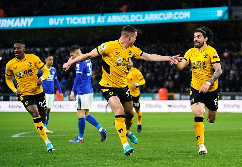 Wolves Beat Out-Of-Form Leicester To Maintain Champions League Challenge