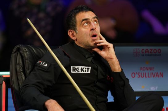 Ronnie O’sullivan Reveals He Suffers From ‘Snooker Depression’ Following Matches