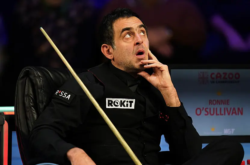 Ronnie O’sullivan Reveals He Suffers From ‘Snooker Depression’ Following Matches