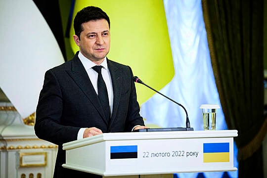 Ukraine’s President In Plea For Peace As He Warns Of Cost Of War With Russia