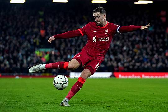 Jordan Henderson Hoping Cup Win Is Start Of Success At Liverpool This Season