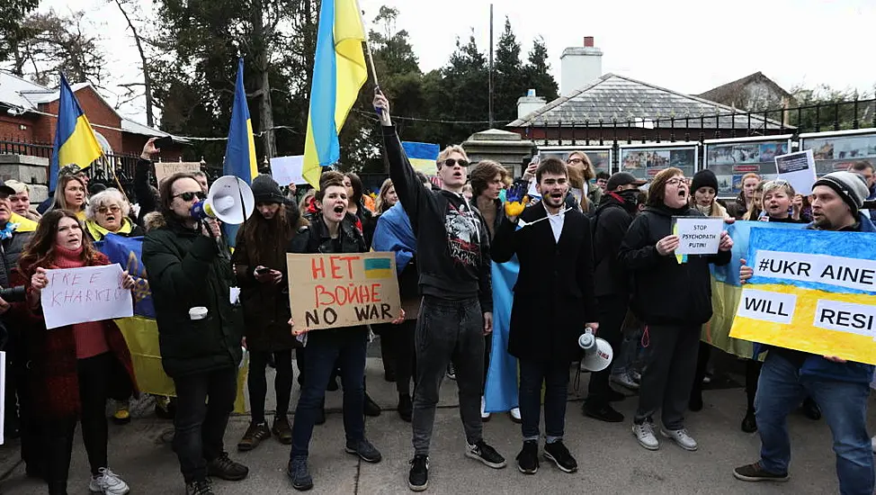 Calls To Expel Russian Ambassador To Ireland Mount, Protests Continue