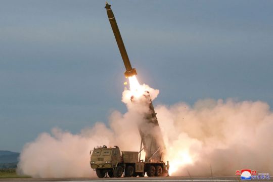 North Korea Fires Suspected Ballistic Missile Into Sea Off East Coast