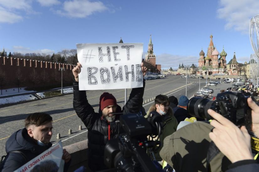 Russians Hold Anti-War Rallies Amid Ominous Threats By Putin