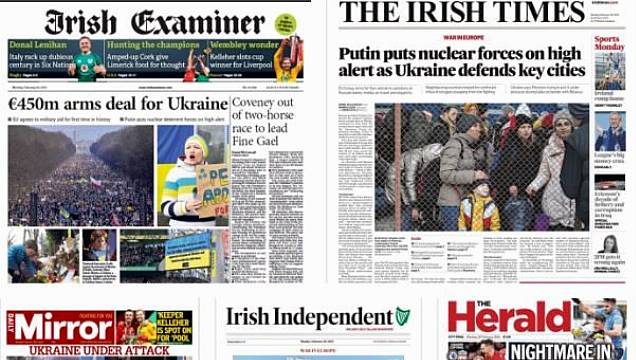 What The Papers Say: Monday's Front Pages