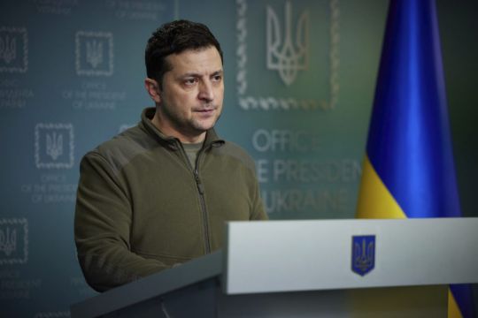 Ukrainian President Says 16 Children Have Been Killed In Russian Offensive