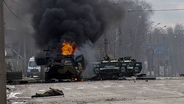 Dozens Wounded In Clashes In Ukrainian City Of Kharkiv