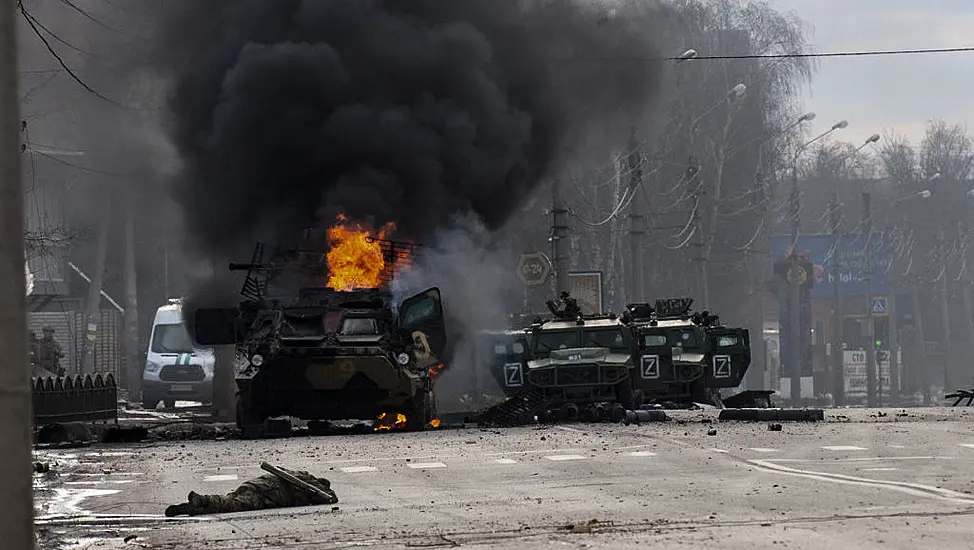 Dozens Wounded In Clashes In Ukrainian City Of Kharkiv