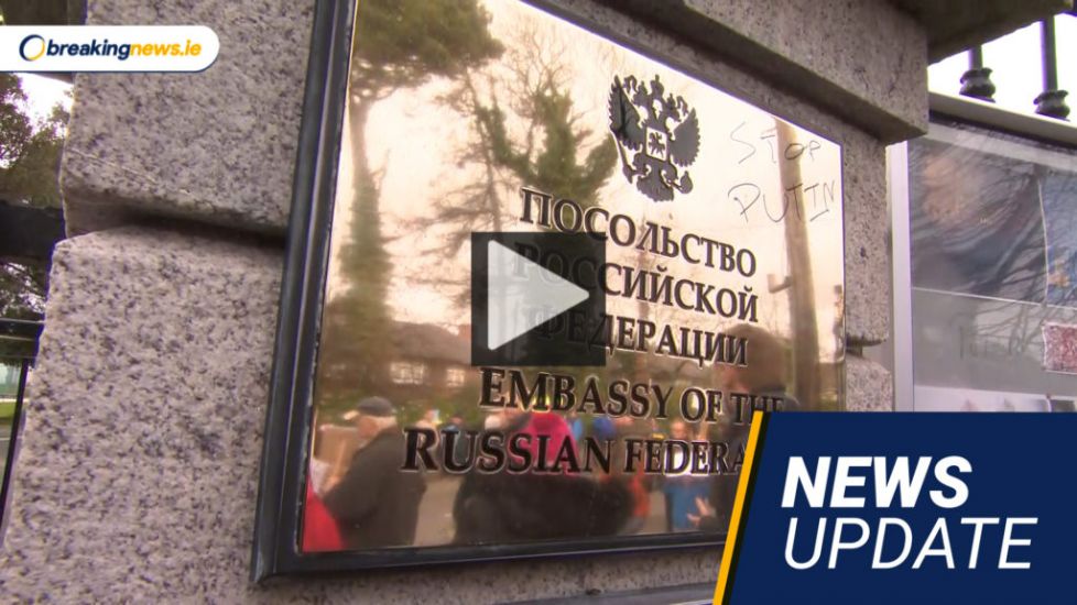 Video: Government Consider Russian Diplomats, Irish Citizens In Ukraine, National Slow Down Day