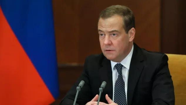 Russia's Medvedev, Volodin Lash Out At Us Aid To Ukraine