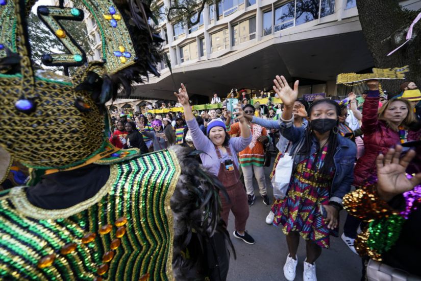 Crowds Return To New Orleans As City Celebrates Mardi Gras With Few Restrictions