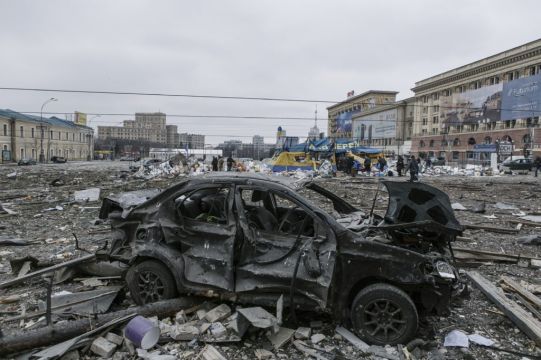 Russia Takes Aim At Urban Areas In Assault On Ukraine