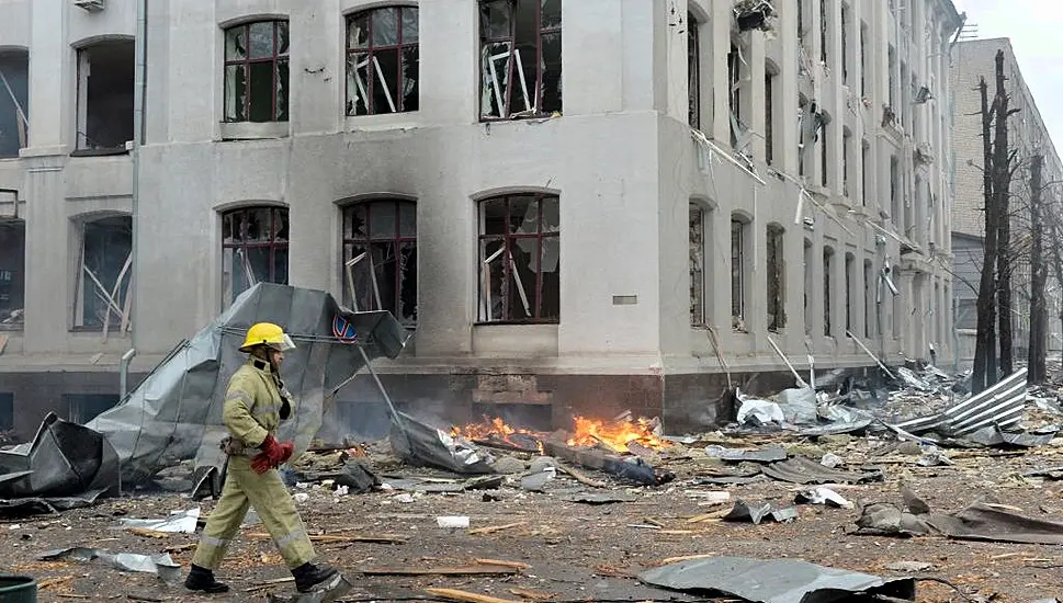 Anger And Disbelief Amidst The Rubble In Ukraine's Kharkiv