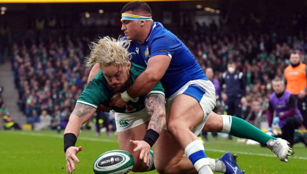 Ireland Prop Andrew Porter Ruled Out Of Remainder Of Six Nations Through Injury