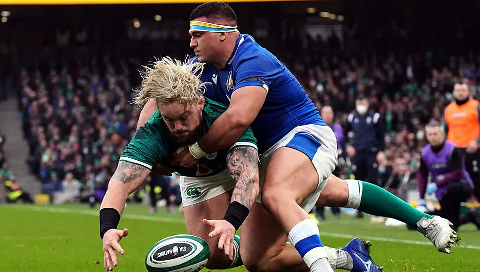 Ireland Prop Andrew Porter Ruled Out Of Remainder Of Six Nations Through Injury