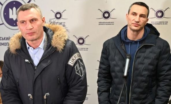 'Stop This Mad War - We Won't Surrender,' Klitschko Brothers Tell Russia From Kyiv