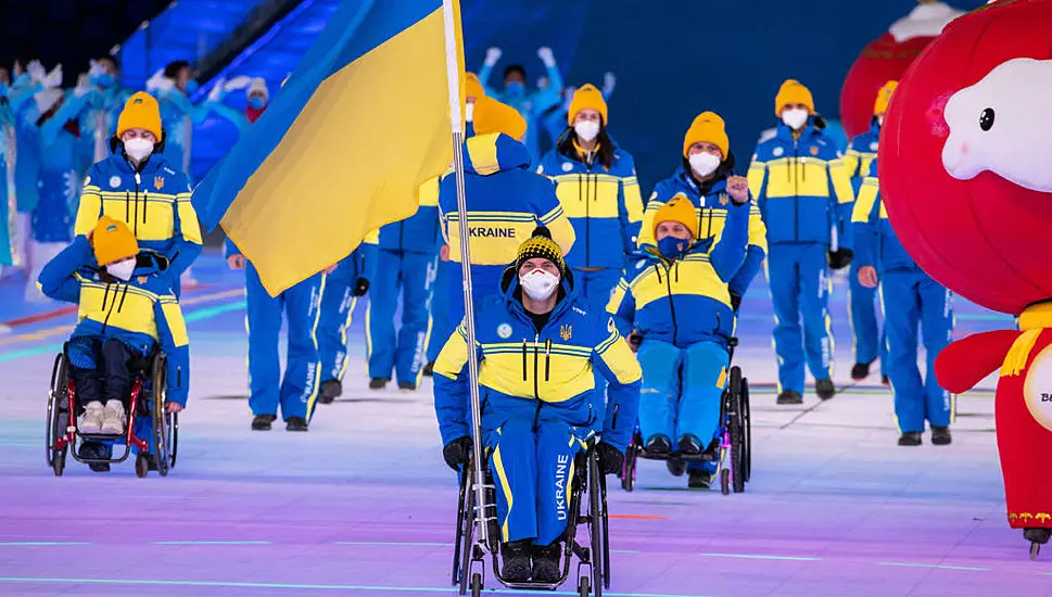 Plea For Peace As Paralympics Open In Beijing, Without Russian And Belarusian Athletes