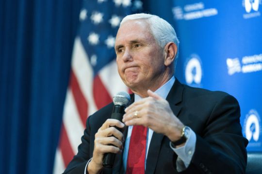 Pence Takes Swipe At Trump And ‘Apologists For Putin’