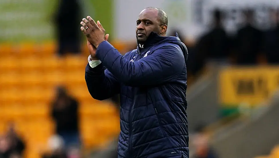 Patrick Vieira Hails Palace’s First-Half Display At Wolves As ‘One Of The Best’