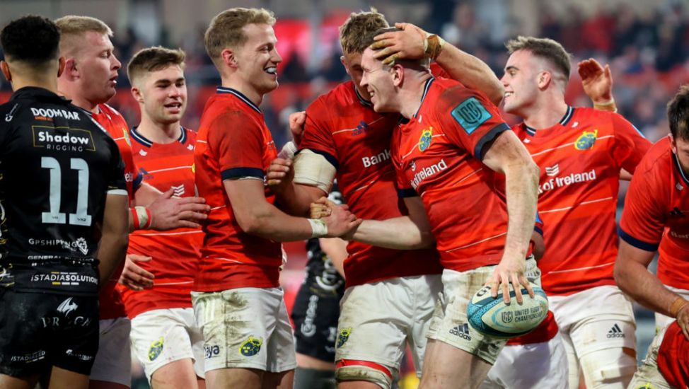 Munster Breeze Past Dragons With 10 Tries At Thomond Park