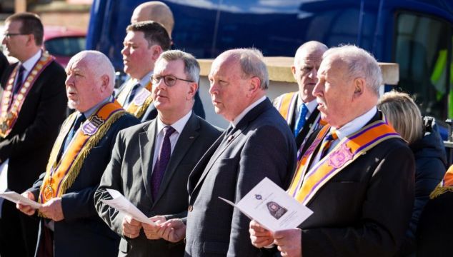 Orange Order Leader Says Unionists Can Be Confident In Future Of Northern Ireland
