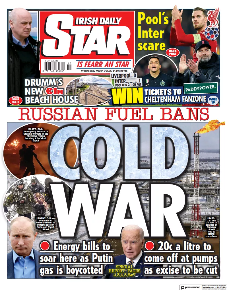 Star Front page