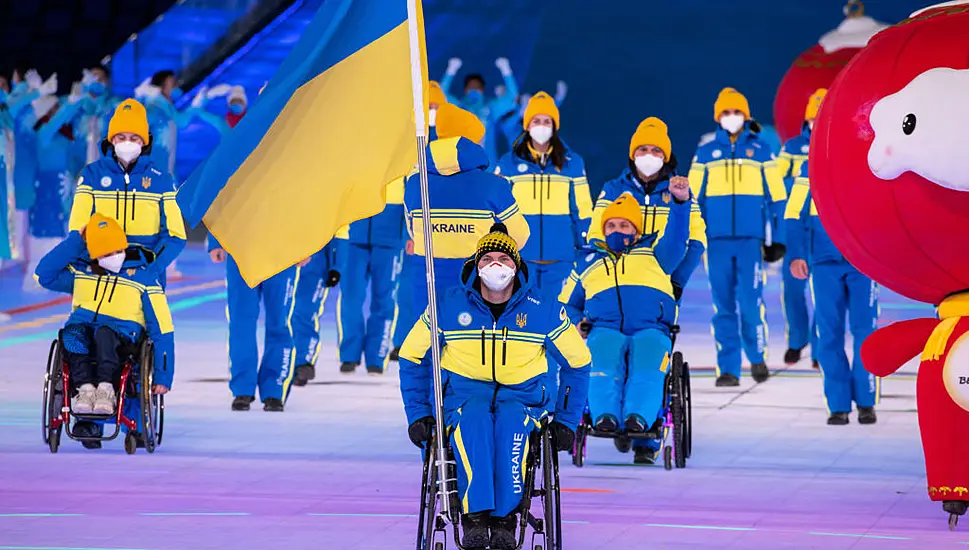 'It's Difficult To Sleep': Ukrainian Athletes Try To Stay Strong At Beijing Paralympics