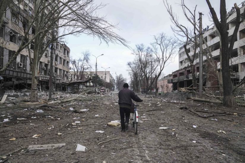 Russian Strikes Hit Western Ukraine As Offensive Widens