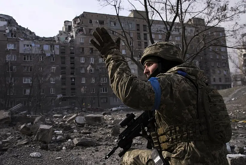 Russia Keeps Up Attacks In Ukraine As Two Sides Hold Talks