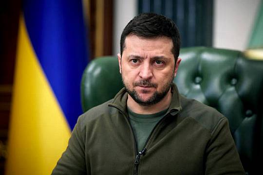 On World War Two Anniversary, Zelenskiy Says Evil Has Returned