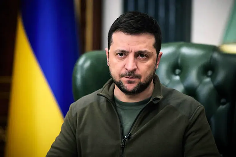 On World War Two Anniversary, Zelenskiy Says Evil Has Returned