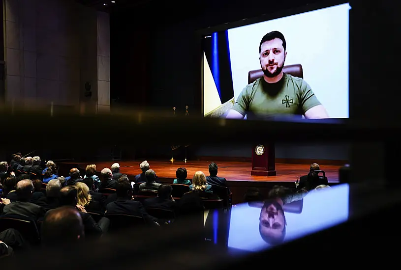 Volodymyr Zelensky Tells Us Congress: We Need You Now. I Call On You To Do More