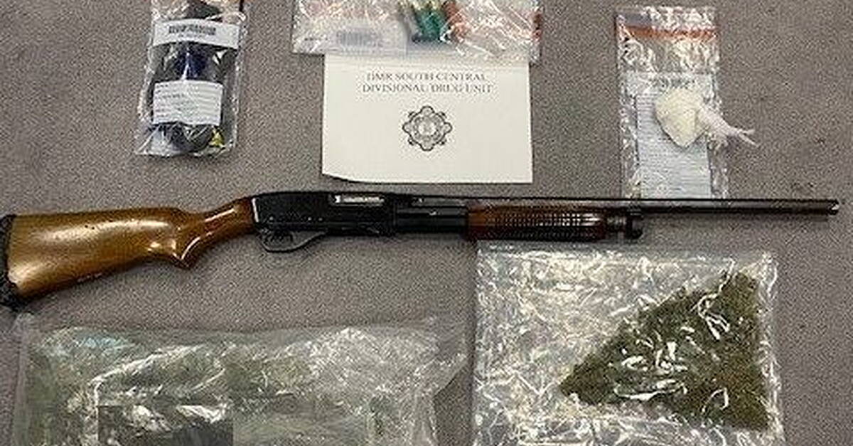 Three arrested after drugs and loaded shotgun seized from Dublin house