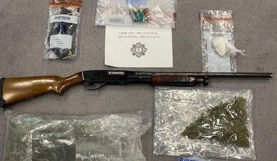 Three Arrested After Drugs And Loaded Shotgun Seized From Dublin House