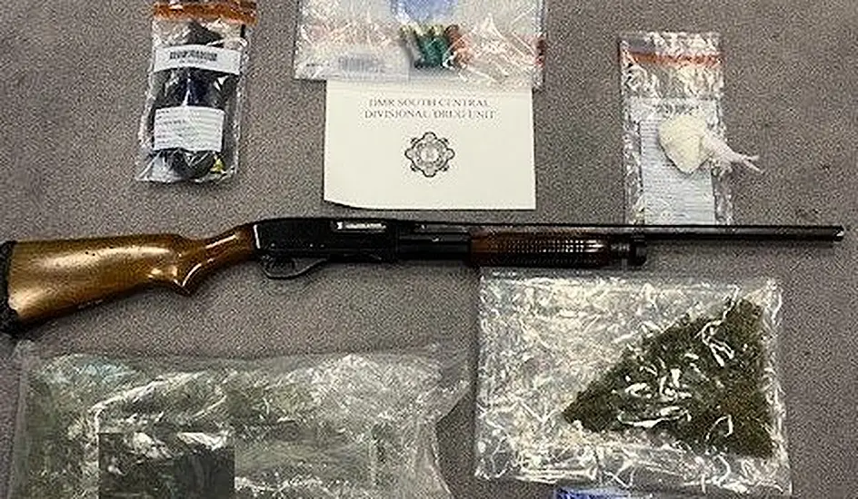 Three Arrested After Drugs And Loaded Shotgun Seized From Dublin House