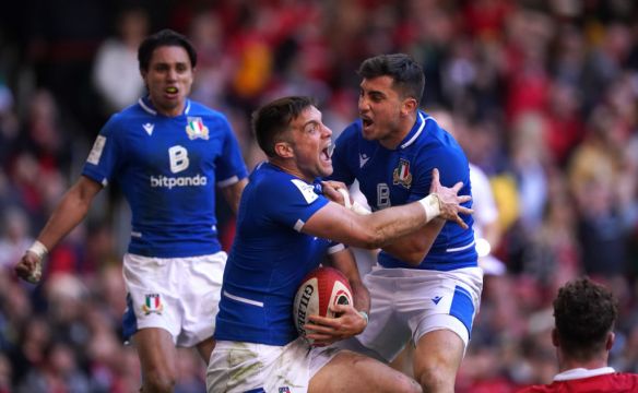 Italy Stun Reigning Six Nations Champions Wales With Historic Victory In Cardiff