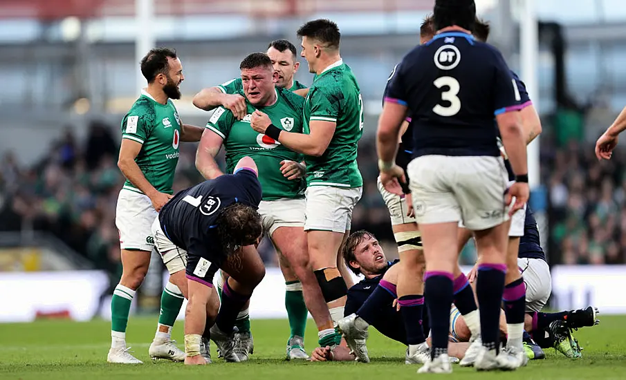 Half-Time: Ireland Lead Scotland At Break