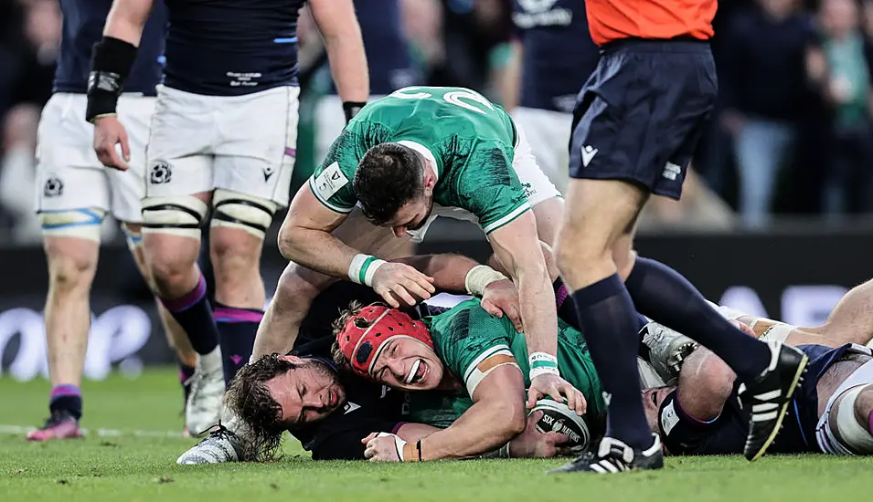 Ireland Beat Scotland To Claim Triple Crown And Keep Championship Hopes Alive