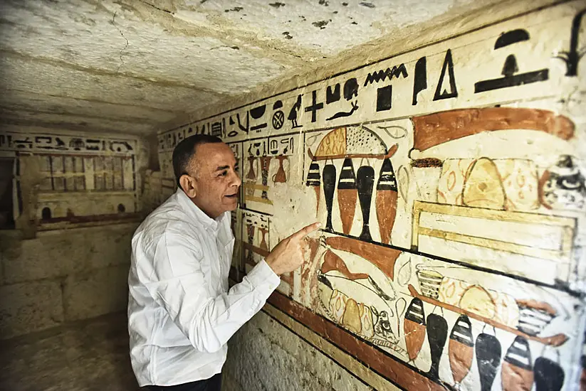 Recently Discovered 4,700-Year-Old Tombs Go On Display In Egypt