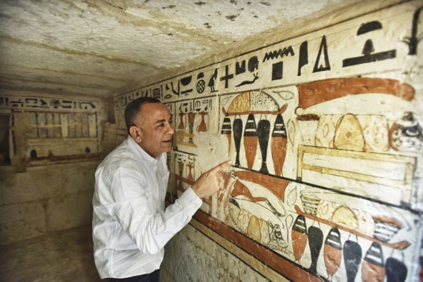 Recently Discovered 4,700-Year-Old Tombs Go On Display In Egypt