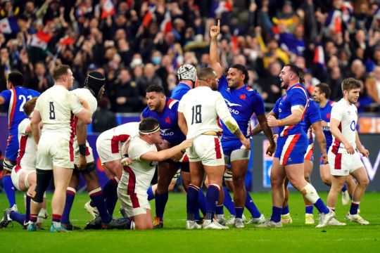 France Clinch Grand Slam With Victory Over England In Paris