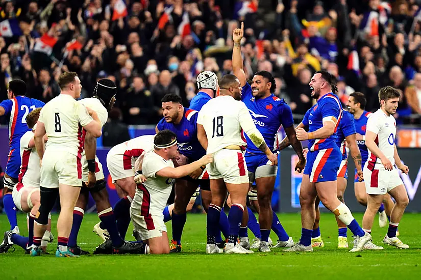 France Clinch Grand Slam With Victory Over England In Paris