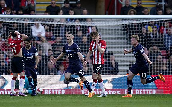 Phil Foden Stunner Ends Southampton’s Dream As Man City Reach Fa Cup Semi-Finals