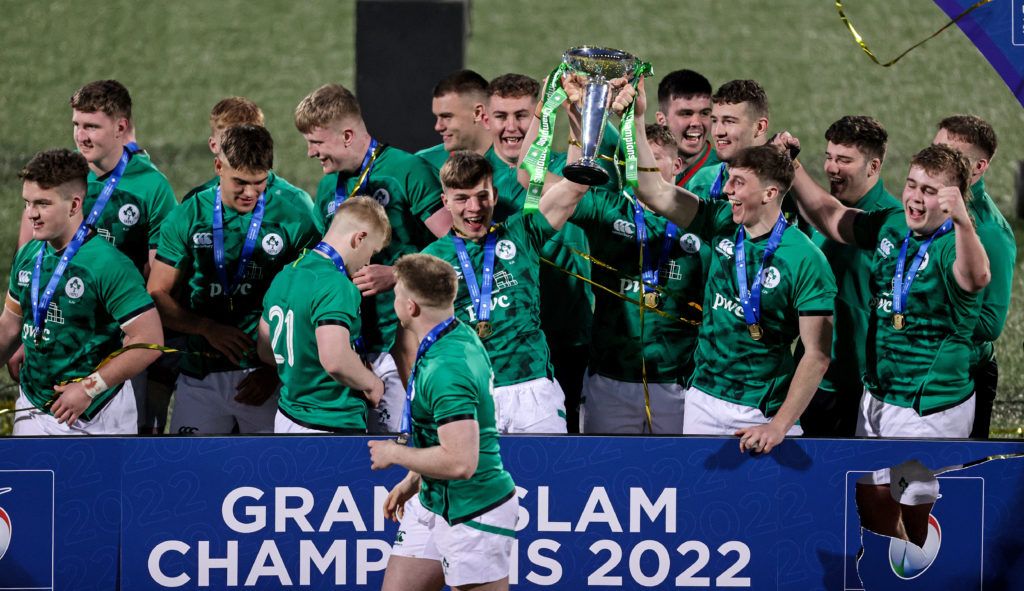 Nine-try Ireland beat Scotland to claim U20s Grand Slam