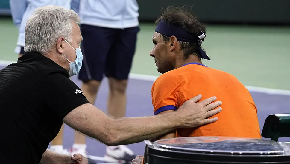 Rafael Nadal Had Breathing Problems During Indian Wells Defeat To Taylor Fritz