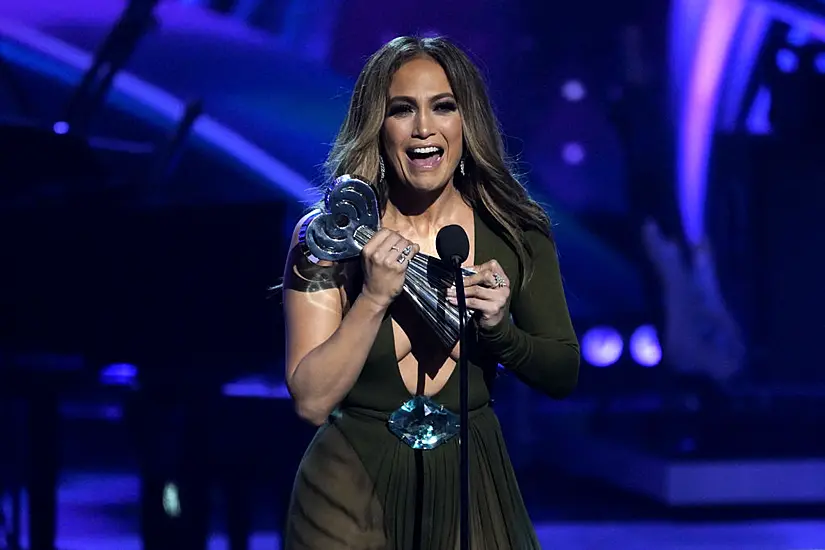 Jennifer Lopez Says She’s ‘Just Getting Started’ After Accepting Icon Award