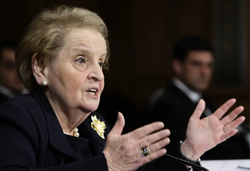 Former Us Secretary Of State Madeleine Albright Dies Aged 85