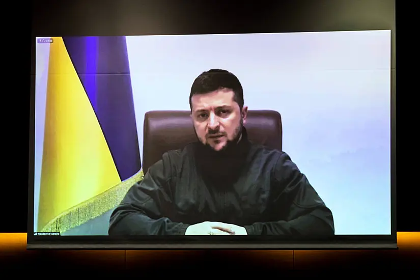 Ukrainian President Volodymyr Zelensky To Address Dáil And Seanad