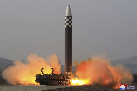 North Korea Says It Test-Fired Biggest Intercontinental Ballistic Missile