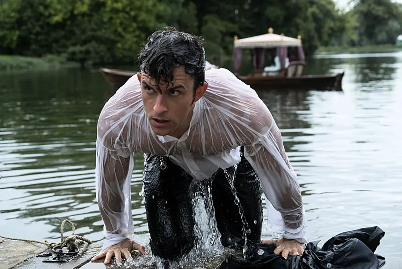 New Bridgerton Series Pays ‘Homage’ To Colin Firth Wet Shirt Scene, Creator Says